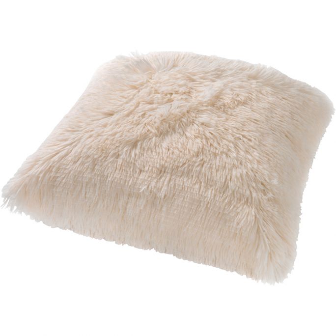 Sierkussen Fluffy 45x45 cm Snow White