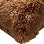 Kussen Fluffy 60x60 cm Tobacco Brown