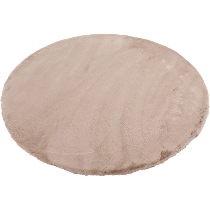 Vloerkleed Perry taupe 160 rond