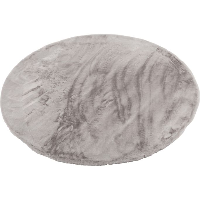 Vloerkleed Perry lichtgrijs 120 rond