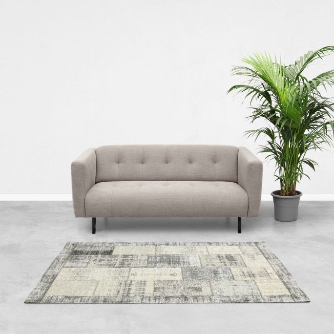 Vloerkleed Pablo lichtgrijs 240x330