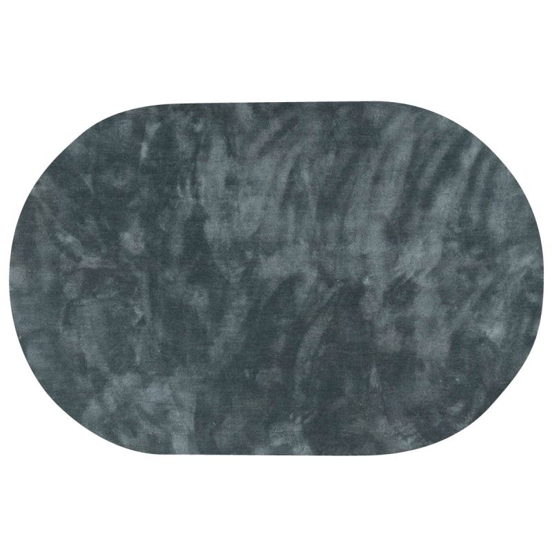 Vloerkleed Cowan blauw 160x230 ovaal afbeelding
