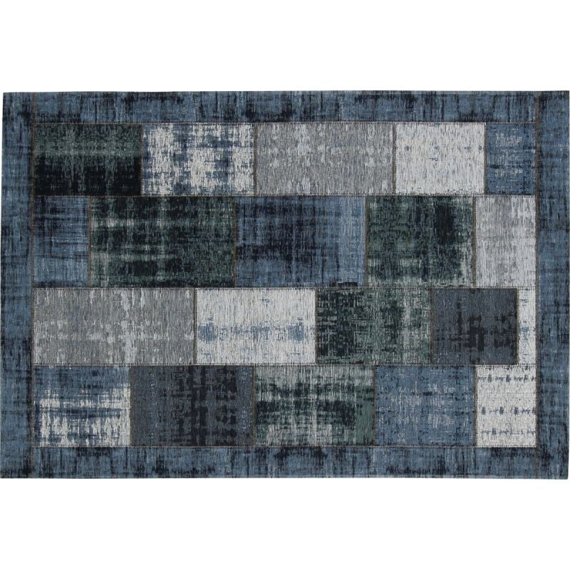 Vloerkleed Pablo delfts blauw 200x290 afbeelding