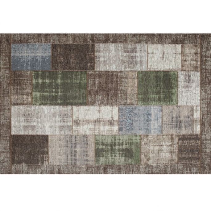 Vloerkleed Pablo groen 200x290 afbeelding