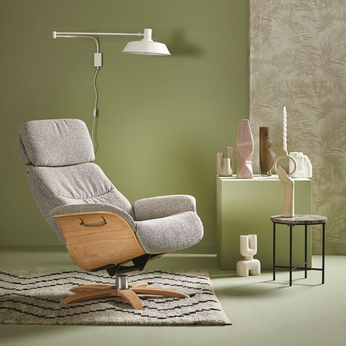 Vloerkleed Nancho zwart-wit 160x230