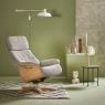 Vloerkleed Nancho zwart-wit 160x230