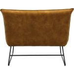 Loveseat Indigo Cognac