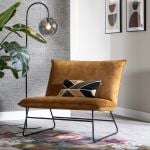 Loveseat Indigo Cognac