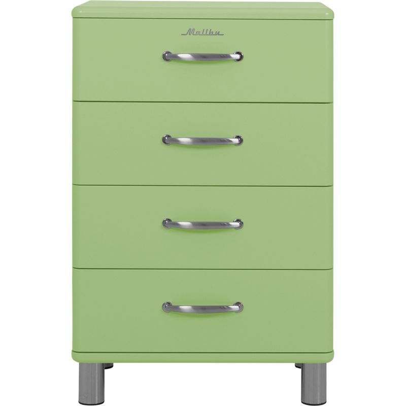 Kast Malibu 4 laden smal spring green