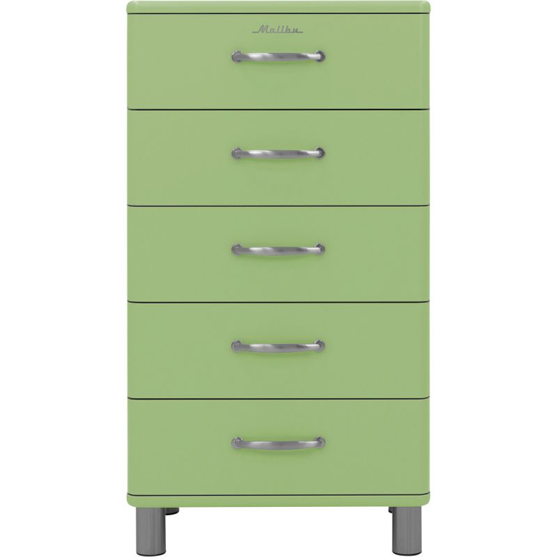 Kast Malibu 5 laden smal spring green