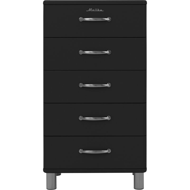 Kast Malibu 5 laden smal shadow black