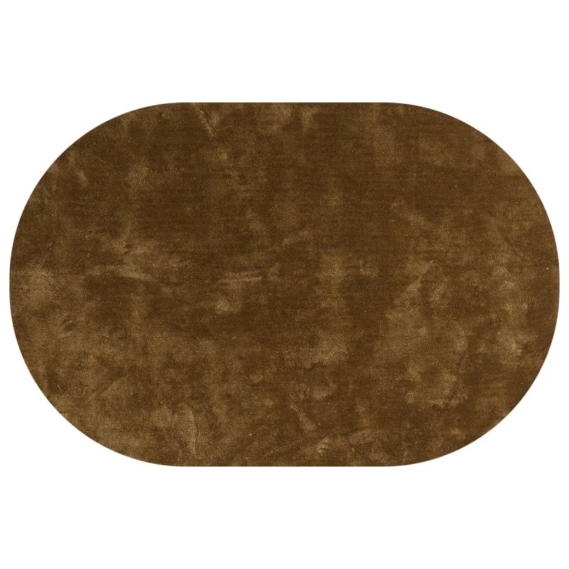 Vloerkleed Cowan groen 200x290 ovaal