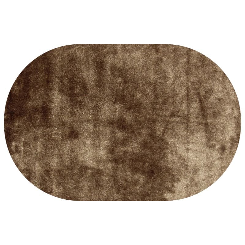 Vloerkleed Leya goud 160x230 ovaal