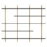 Kast Bend groen-eiken 224cm breed