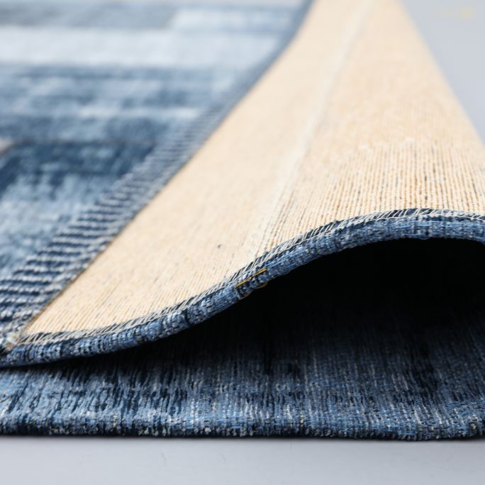 Vloerkleed Pablo delfts blauw 200x200