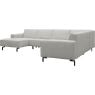 U-bank Vik Nero Lightgrey rechts
