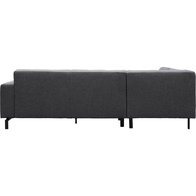 Hoekbank Viborg Nero Grey links