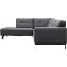 Hoekbank Viborg Nero Grey links