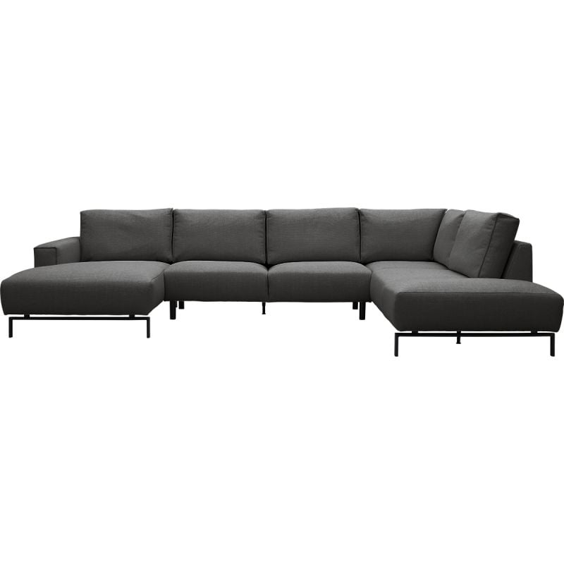 U-bank Cleveland Bentley Charcoal rechts afbeelding
