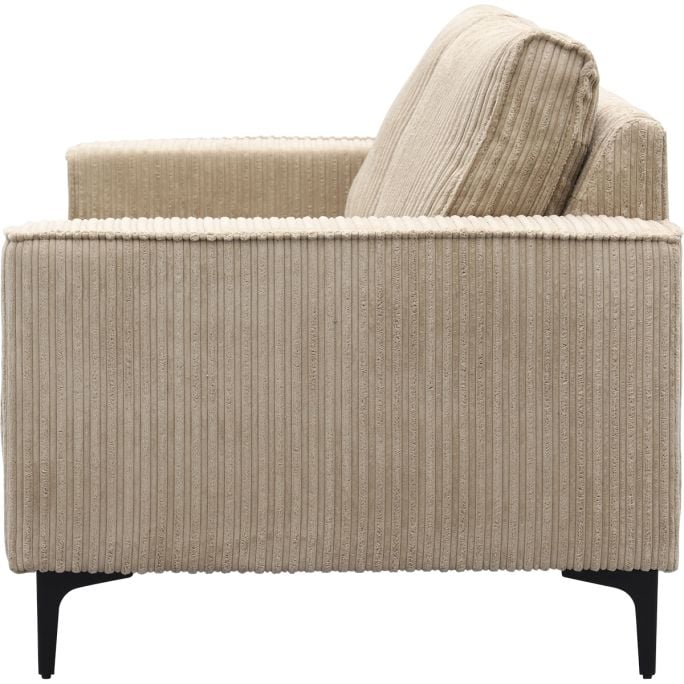 Bank Capri 2-zits Jumbo Taupe