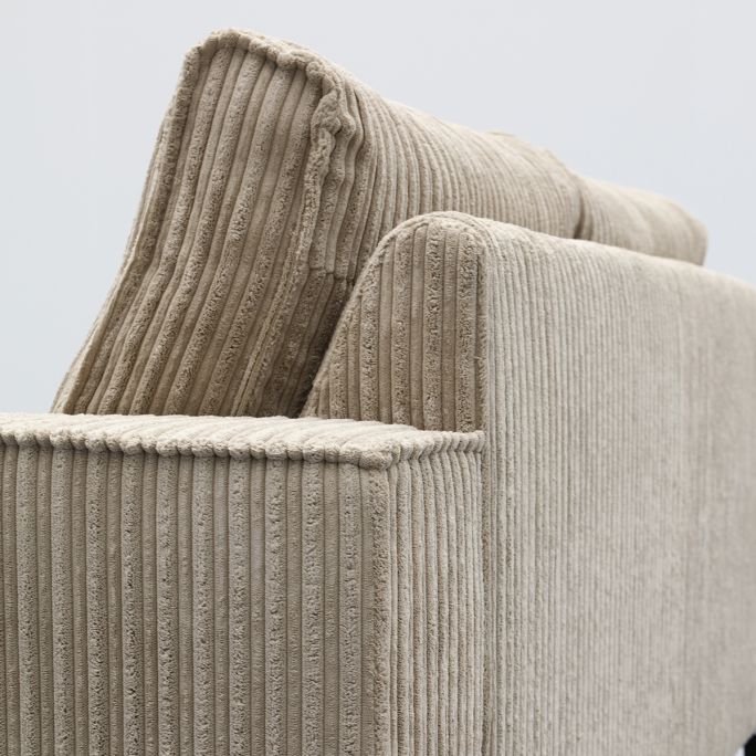 Bank Capri 2-zits Jumbo Taupe