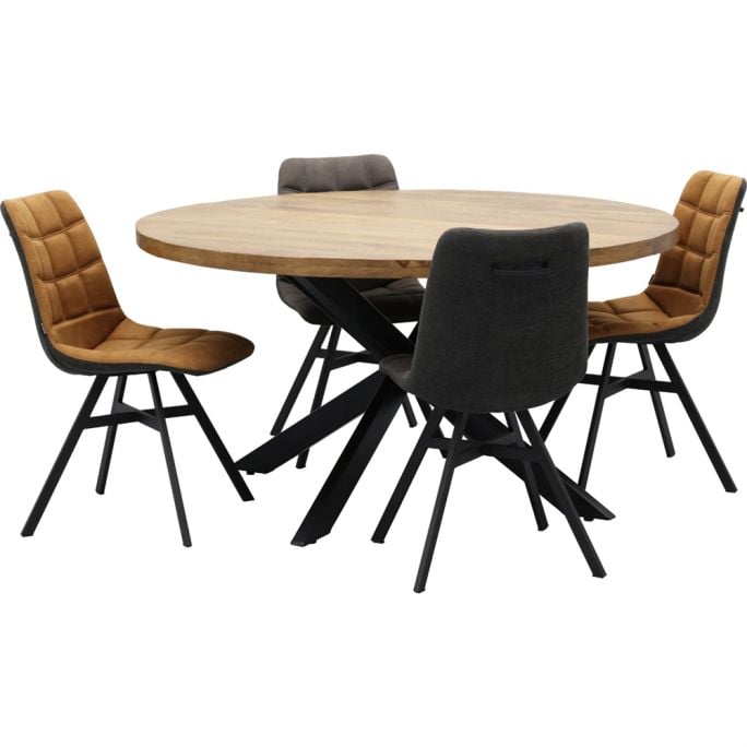 Eettafel Rico rond 130cm