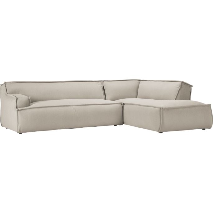 Hoekbank Barletta Mesa Shell rechts