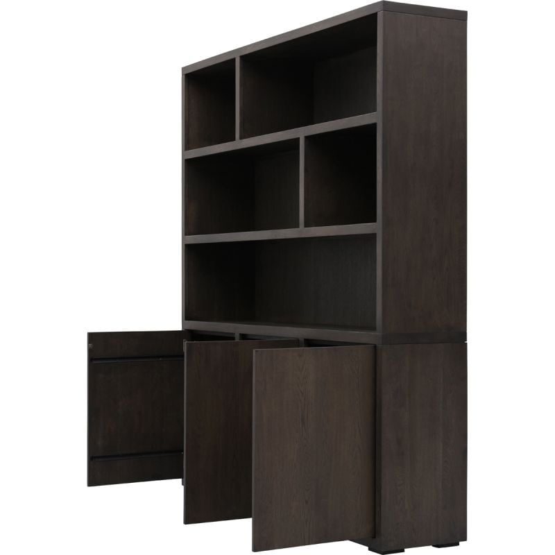 Boekenkast Viggo met 3 deuren