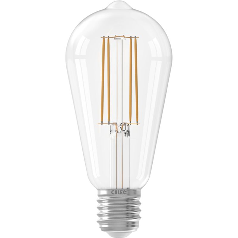 Lichtbron Rustieklamp Helder E27 recht afbeelding