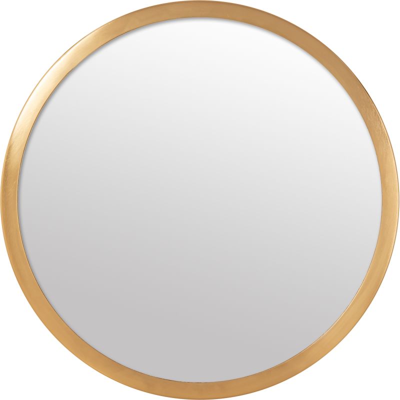 Spiegel Zon 30cm goud