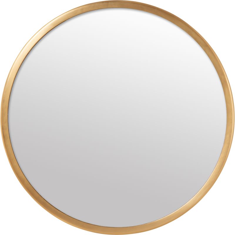 Spiegel Zon 40cm goud
