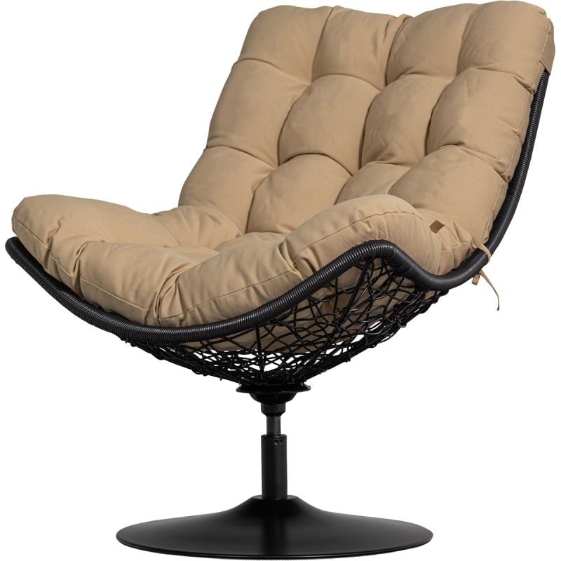 Draaifauteuil Vivo beige Outdoor