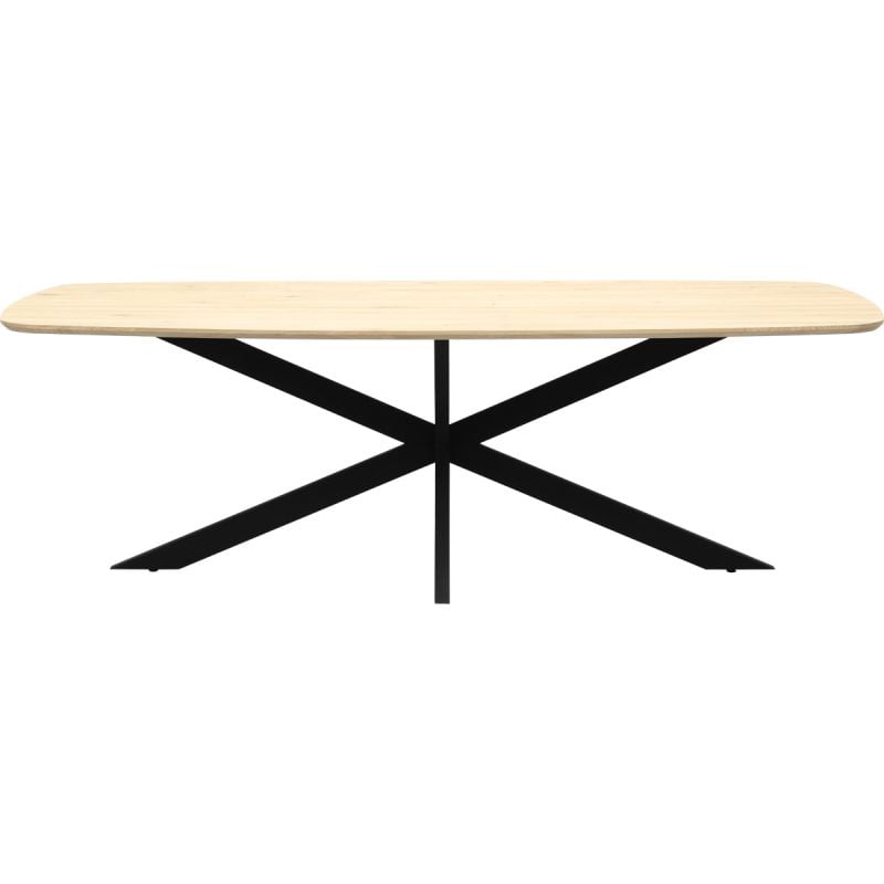 Eettafel Haiko Deens - Verjongd Blad - 180x100 - Matrixpoot afbeelding
