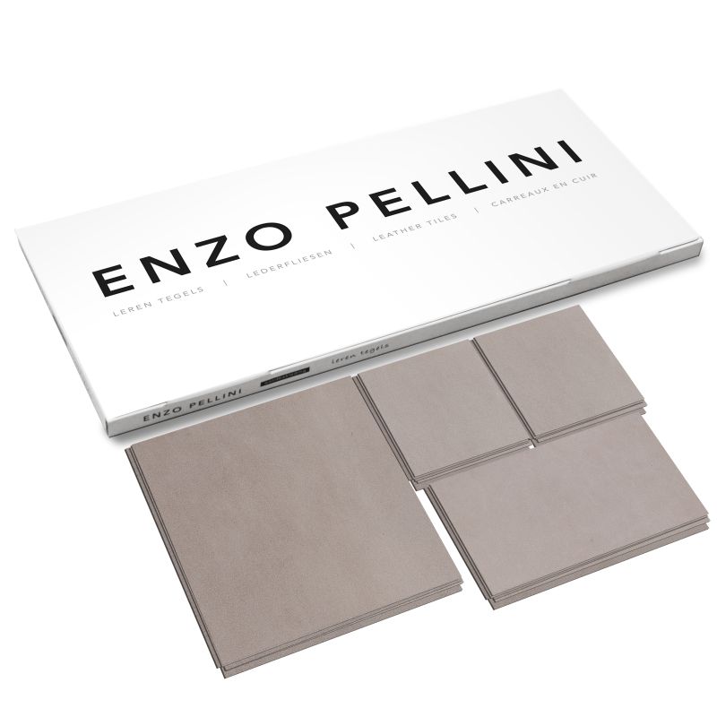 Leren wandbekleding Enzo Pellini Frost Patchwork