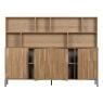 Wandkast Gravure New Eiken Blanke lak