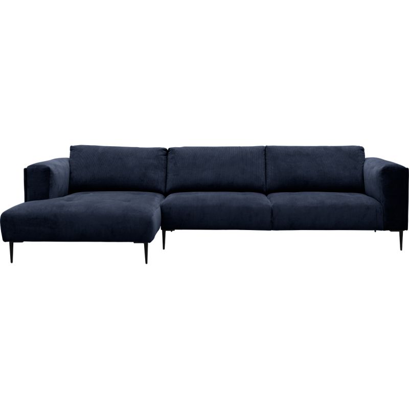 Hoekbank Nizan Wave Blauw links