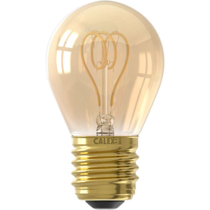 Lichtbron Kogellamp Flex Goud E27