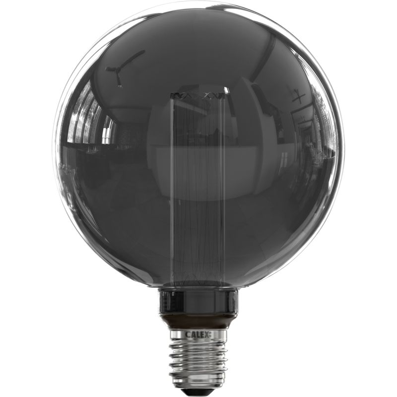 Lichtbron Globelamp 12,5 cm Titanium E27