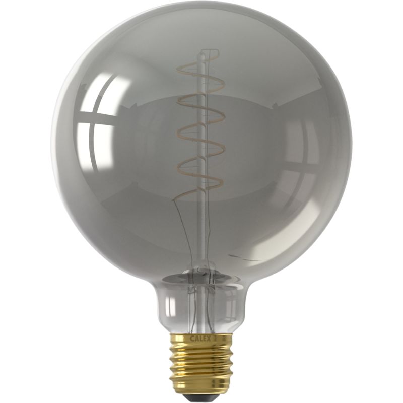 Lichtbron Globelamp Flex 12,5 cm Titanium E27 afbeelding