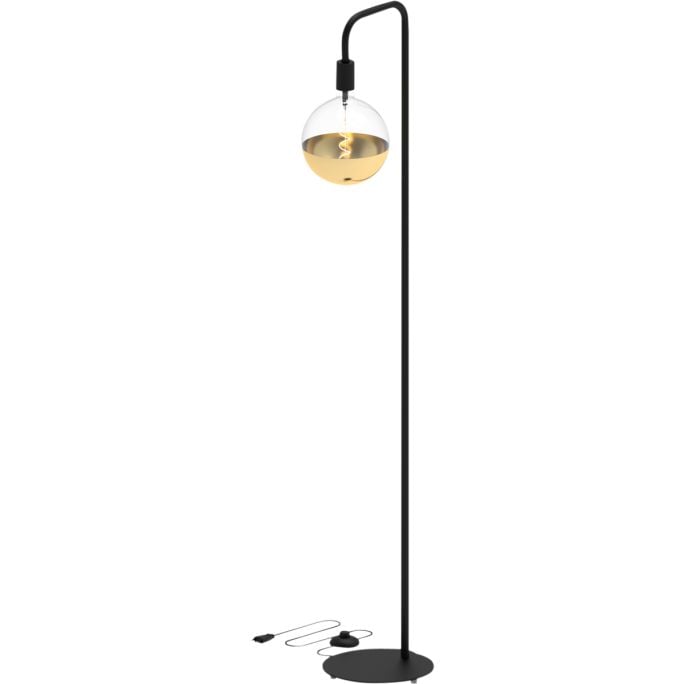 Vloerlamp U-Line Zwart