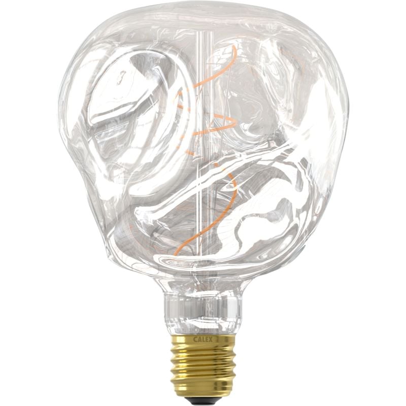 Calex Organic Neo Zilver - E27 LED Lamp - Filament Lichtbron Dimbaar - 4W - Warm Wit Licht