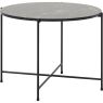 Bijzettafel Alinda zwart marmer 40 cm hoog