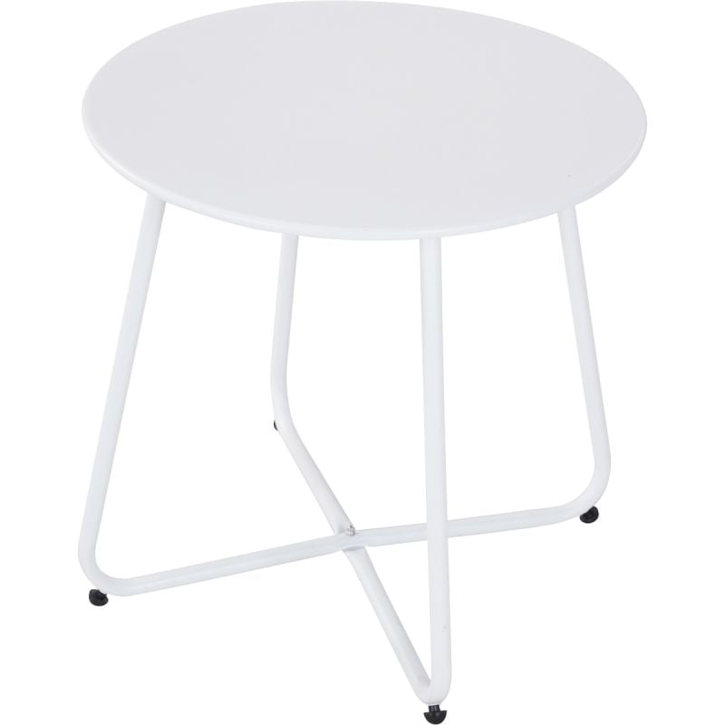 Bijzettafel Treasure wit Outdoor
