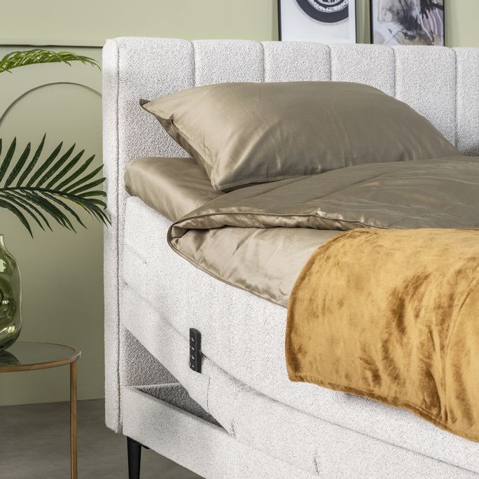 Boxspring Flevo Design comfort Bussum elektrisch verstelbaar