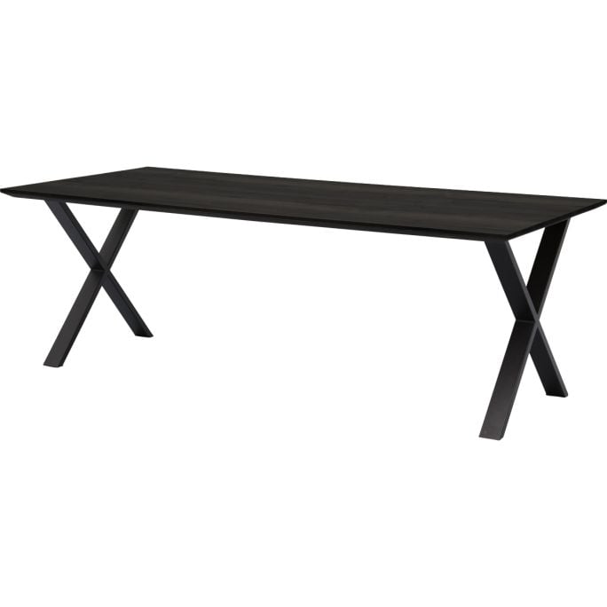 Eettafel Kolt X poot - 220x100 - Old piano