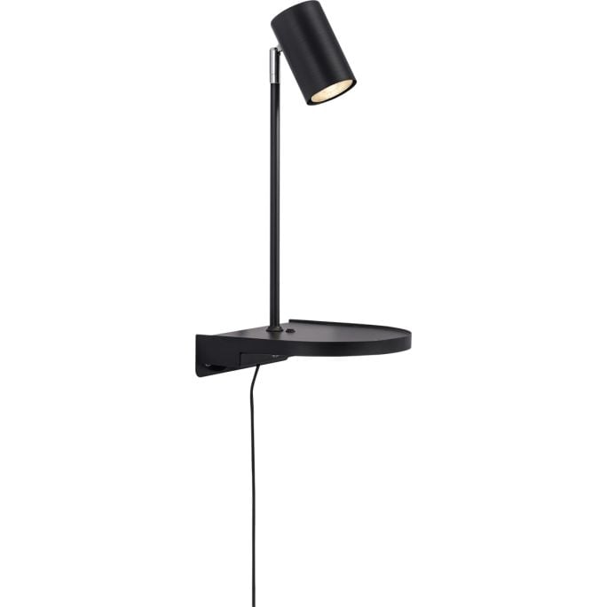 Wandlamp Cody zwart