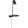 Wandlamp Cody zwart