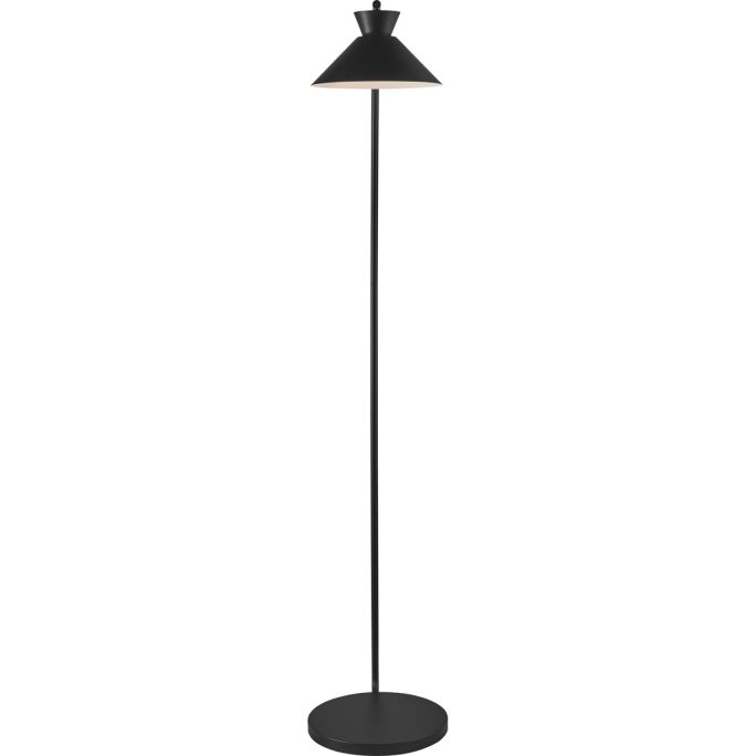 Vloerlamp Dial zwart