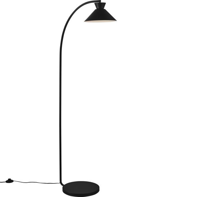 Vloerlamp Dial zwart