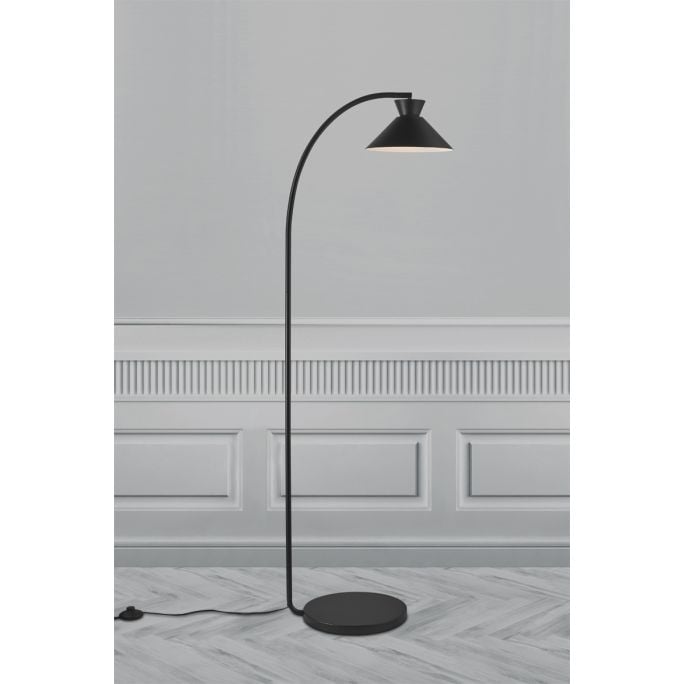 Vloerlamp Dial zwart